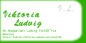 viktoria ludvig business card